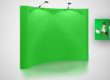 Megalux Photo Booth Rental - Green Screen Backdrop