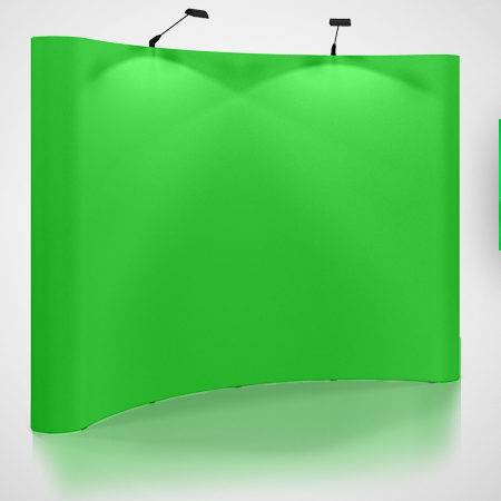 Megalux Photo Booth Rental - Green Screen Backdrop