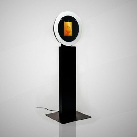 Megalux Photo Booth Rental - Open Air Ring Touch Kiosk