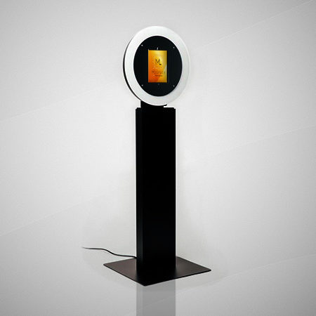Megalux Photo Booth Rental - Open Air Ring Touch Kiosk